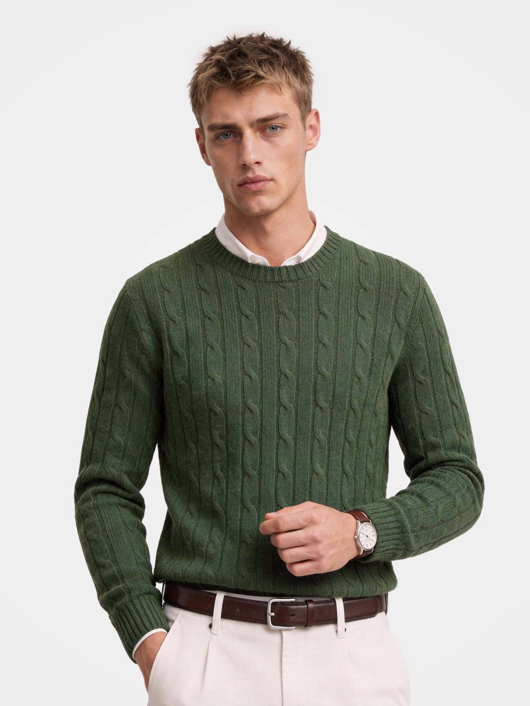 Relaxed Merino Knit Sweater